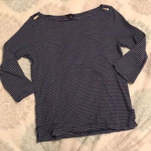 Ann Taylor Striped Top